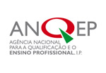 Logotipo Agência Nacional para a Qualificação e o Ensino Profissional