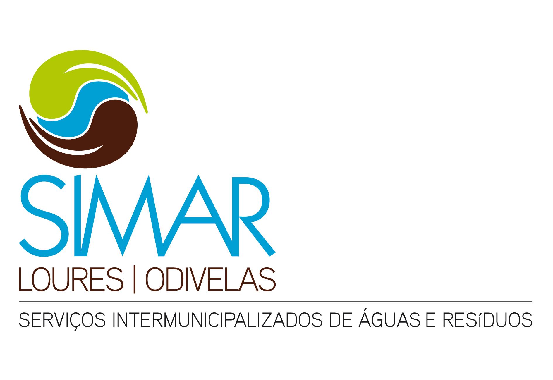Logotipo SIMAR - Serviços Intermunicipalizados de Águas e Resíduos de Loures e Odivelas