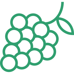 ícone de cacho de uvas