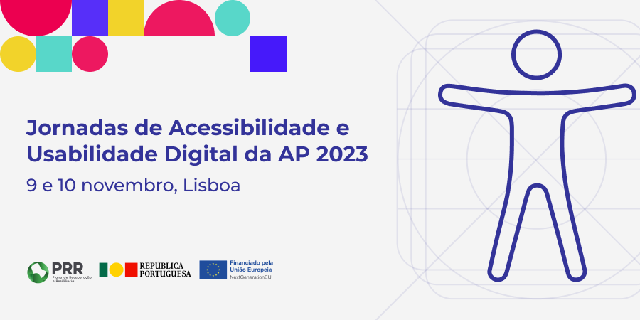 Jornadas de Acessibilidade e Usabilidade Digital da Administração Pública 2023